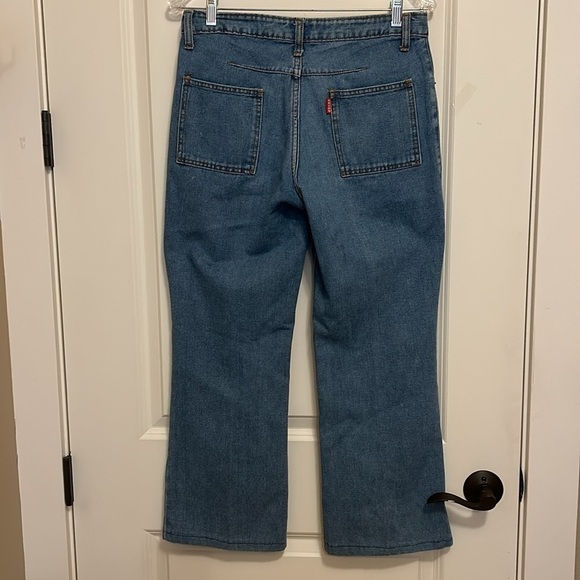 Oxido Light Wash Flare Leg Denim Jeans waist size 31” - Picture 4 of 7